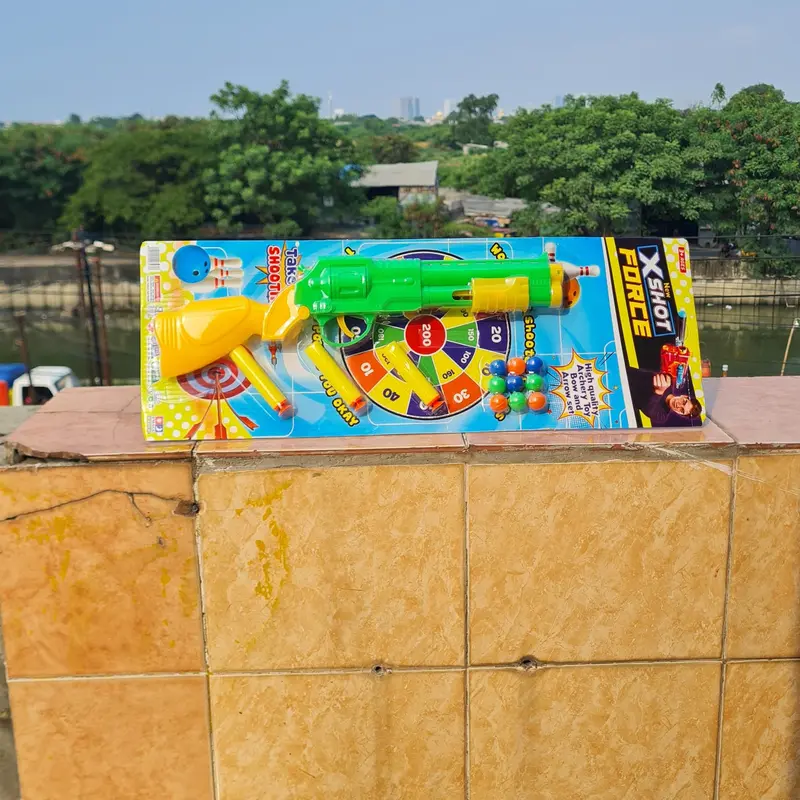 MAINAN TEMBAKAN BALON TARGET -Tembakan BOLA dan KARET XSHOT 1