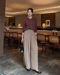 Gambar GONEGANI OFFICIAL - Bawahan Wanita Flowy Bahan Premium Ethlion Mola Pants - Tea Rose dari gonegani_NEW Kota Bandung 1 Tokopedia