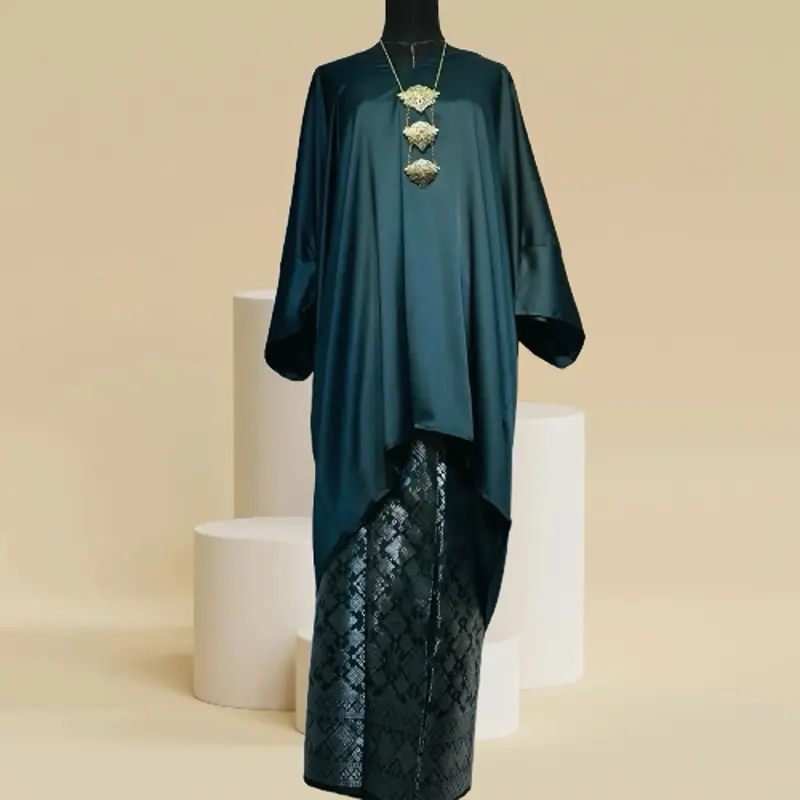 HILYA SET SONGKET STYLE FOR WOMEN PARIO SET