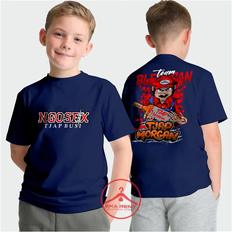 Baju Kaos Anak Nanda Ngx Ngosex Tjap Morgan Audio Sound system Lengan Pendek 3