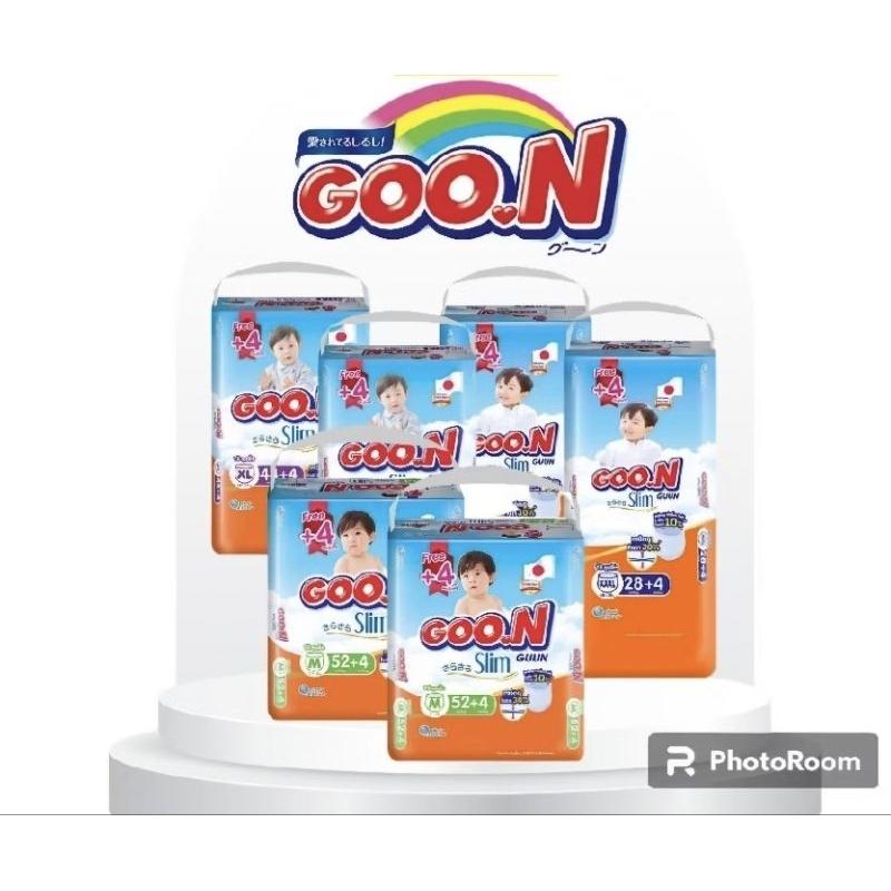 CODTã, Bỉm quần GOO.N Slim Pants đủ các Size: tặng 04 miếng trong mỗi bịch tã.