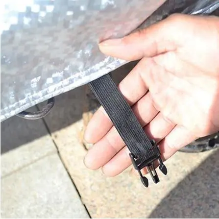 Bạt Phủ Xe Máy, Bạt Trùm Xe Máy Vải Dù Tráng Nhôm 3 Lớp, Có Lớp Lót Chống Xước Xe 5