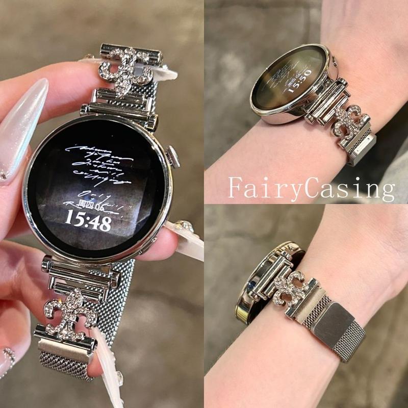 Dây đeo đồng hồ kim loại nam châm kiểu Milanese 18 mm/20 mm/22 mm cho Galaxy Watch 9/8/7/FE/5/6/4 và Classic (40 mm/44 mm)