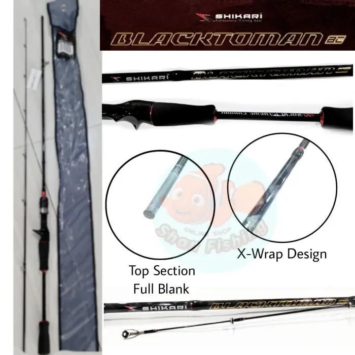 JORAN BC SHIKARI BLACK TOMAN 180CM ( FREE PACKING PIPA PARALON ) 1