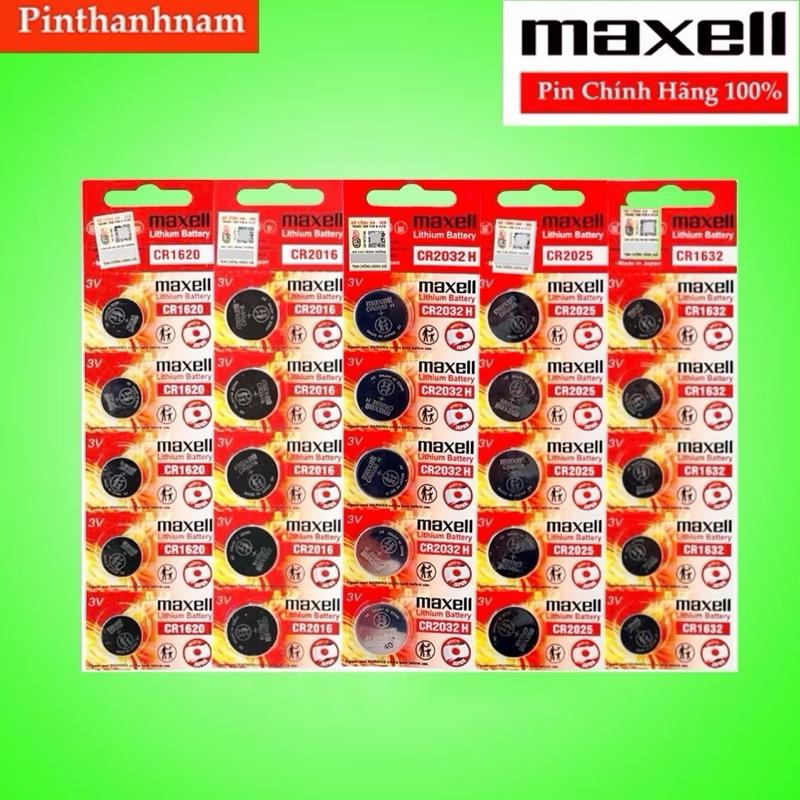 ￼Vỉ 5 Viên Pin Maxell CR2032