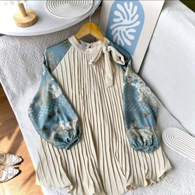 Khalisa Premium Blouse + Label Dexalove + Outfit Kekinian+ Atasan Muslimah 2