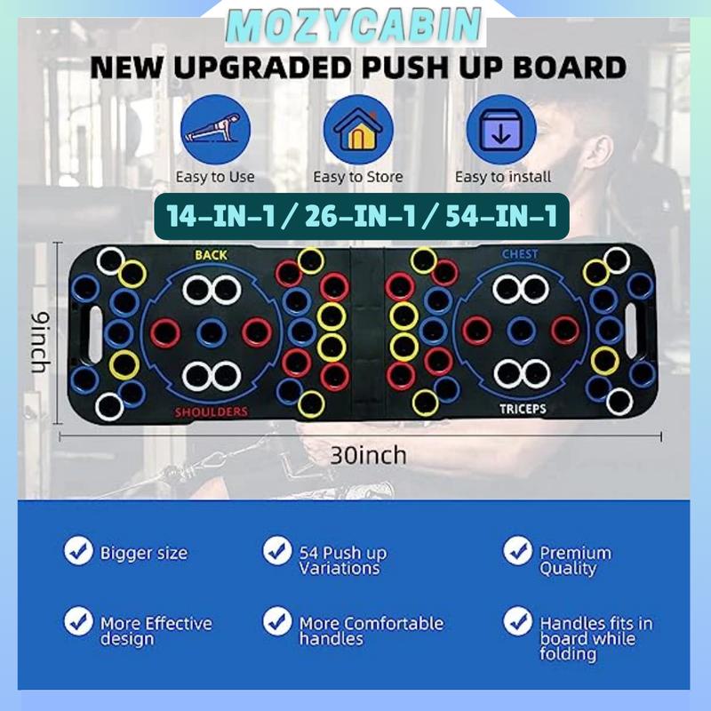 【Brand New 54-IN-1】Foldable Push Up Board Home Gym Fitness Exercise ...