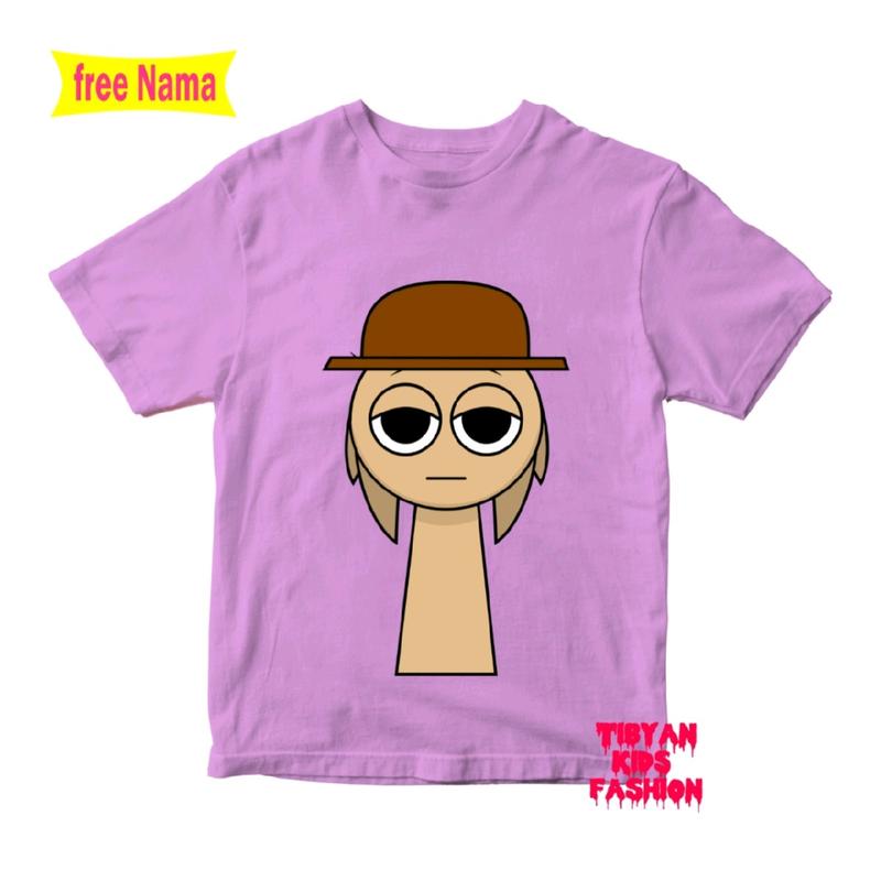 BAJU KAOS ATASAN ANAK SPRUNKI BAHAN 100% KATUN COMBED 1
