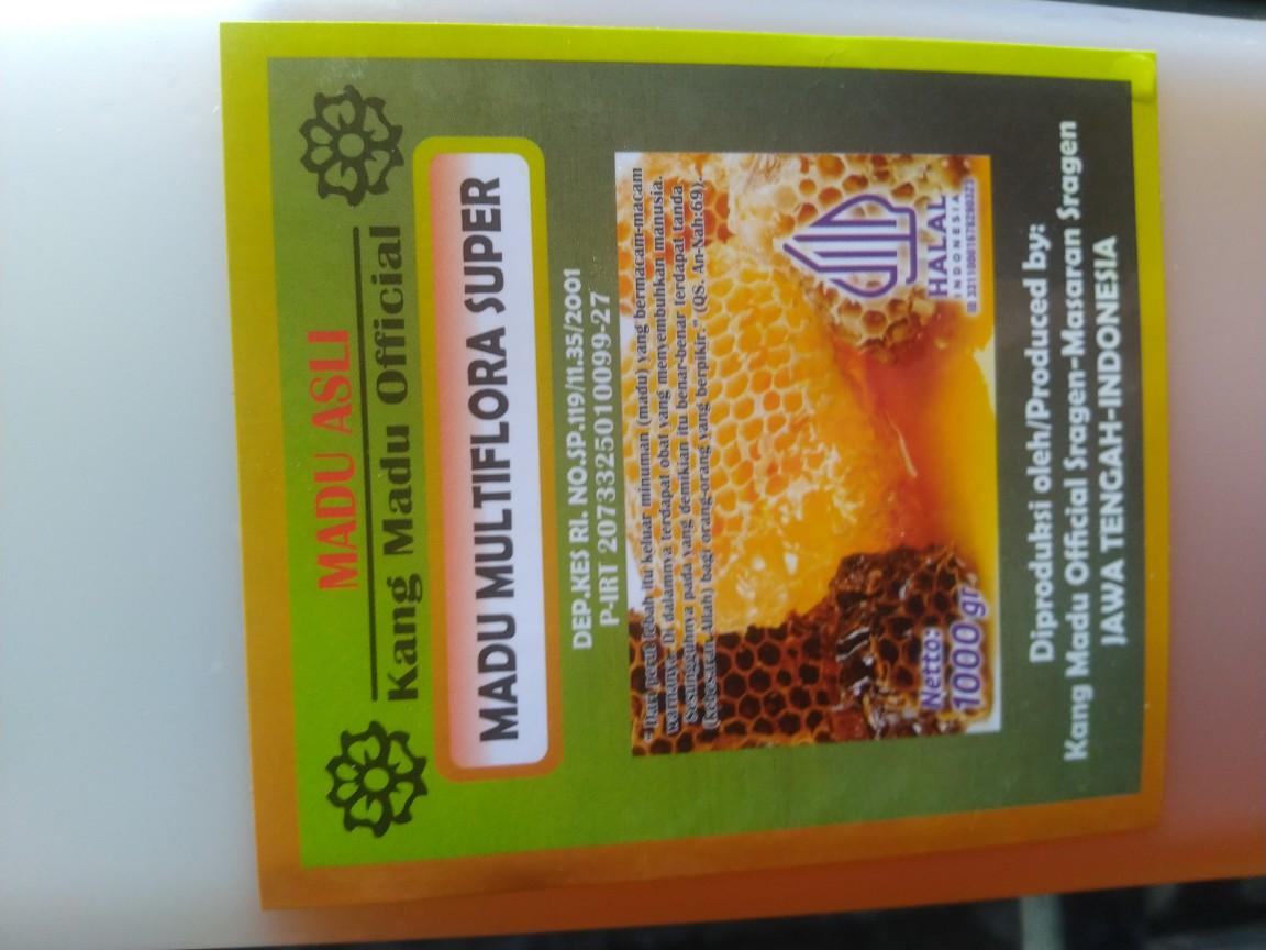 Madu Multiflora Super Madu Asli