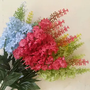 Bunga Eceng Gondok Eceran Per Tangkai Cabang 5 Warna Cerah Cocok Untuk Dekorasi Rumah