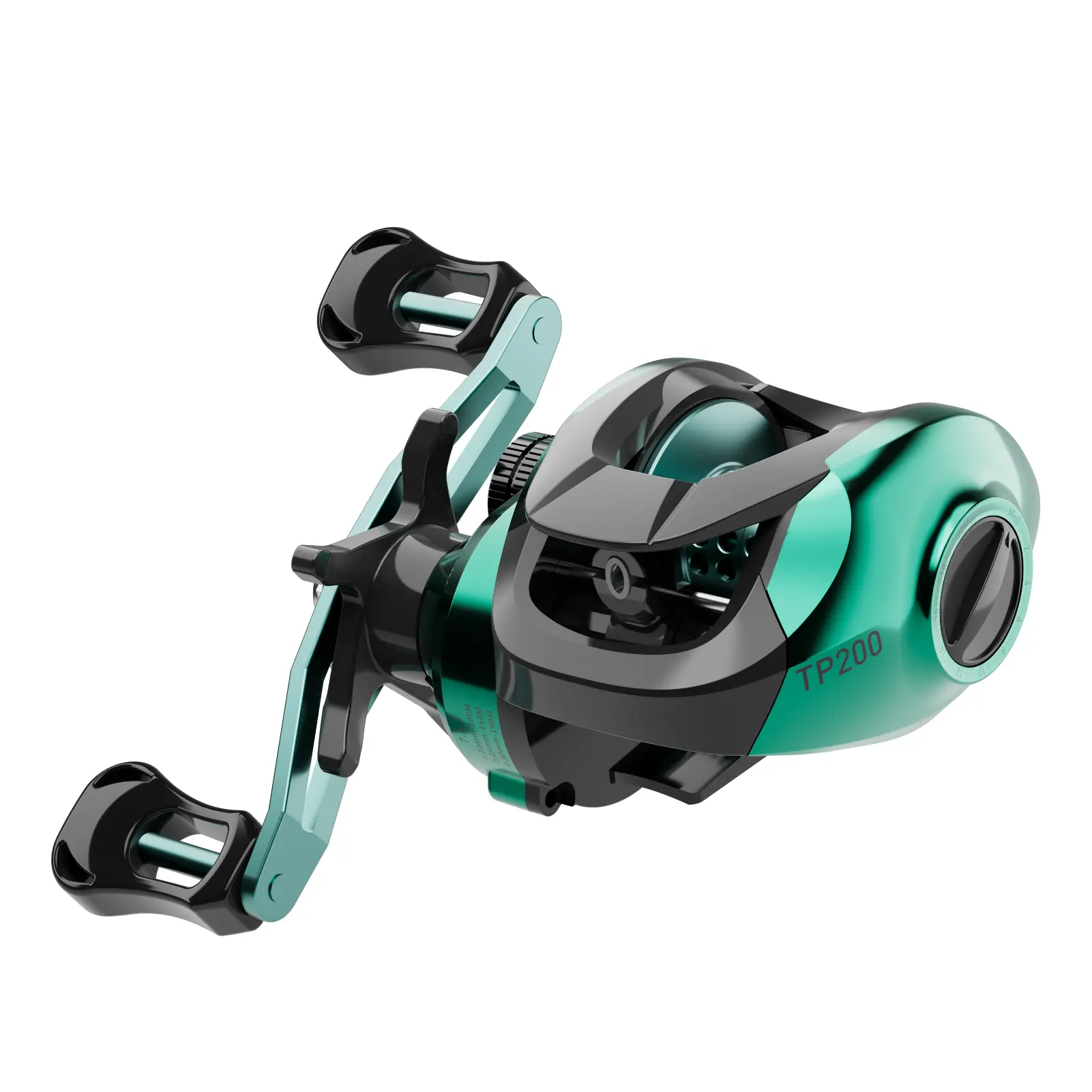 HAUT TON Lightning Baitcasting Fishing Reel,7.2:1Gear Ratio,22Lbs Drag Power, 3+1BallBearing,For Saltwater Freshwater Fishing