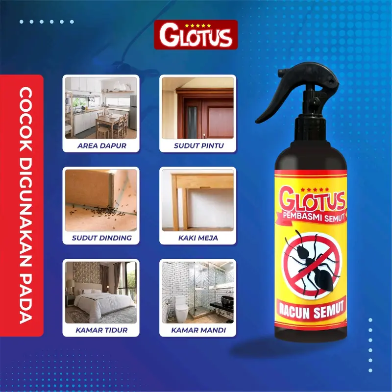 Glotus Pengusir Pembasmi Semut Paling Ampuh Cairan 6