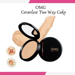 OMG Oh My Glam Coverlast Two Way Cake SPF 20 PA+++/Bedak Padat