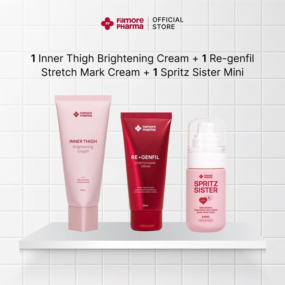 Bundling Stretch Mark & Intimate Health | Membantu Perawatan Lengkap dari Ujung Kepala hingga Ujung Kaki serta Area Kewanitaan - Regular