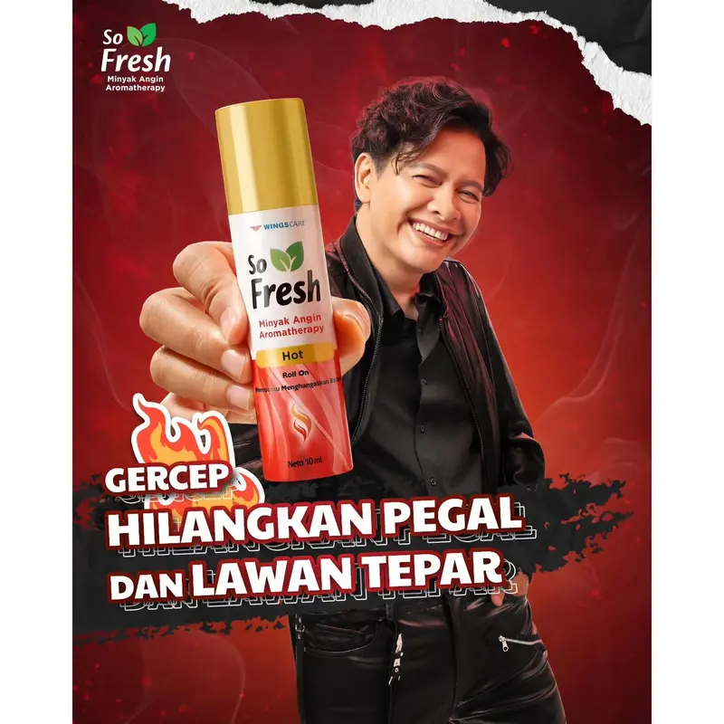 [BUY 1 GET 1] So Fresh Minyak Angin Aromatherapy 10ml isi 2 Untuk Meredakan Perut Kembung Masuk Angin 5