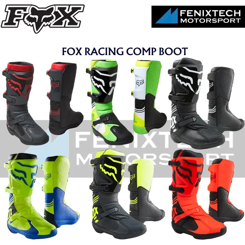 Fox Racing Motorcycle Comp Boots - TikTok Shop Malaysia
