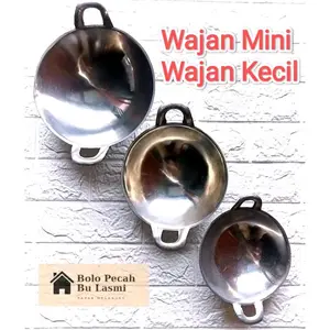 Wajan MINI KECIL Alumunium Cor Ukuran 7 8 9 10 / Wajan Mini / Wajan Poles / Wajan Kecil / Wajan Serabi / Wajan Kue Cucur / Wajan Batik / Wajan Telur Ceplok