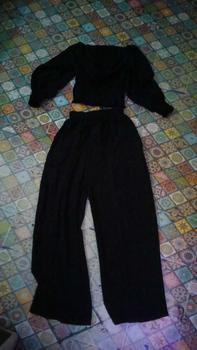Product Review of lookatmeofficual - Giselle Set 2in1 Bahan Crinkle Premium 6793 Baju Celana from M**e C**A 1