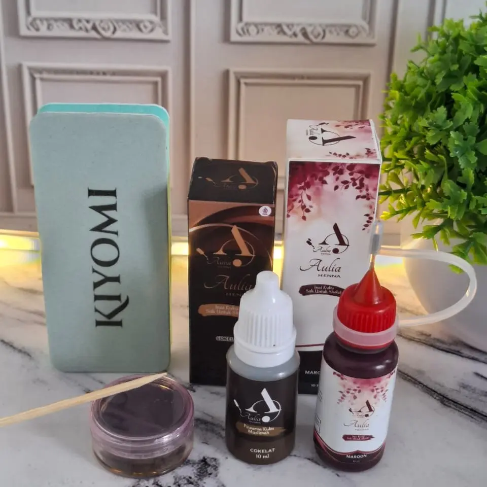 Maroon + Coklat + Buffer