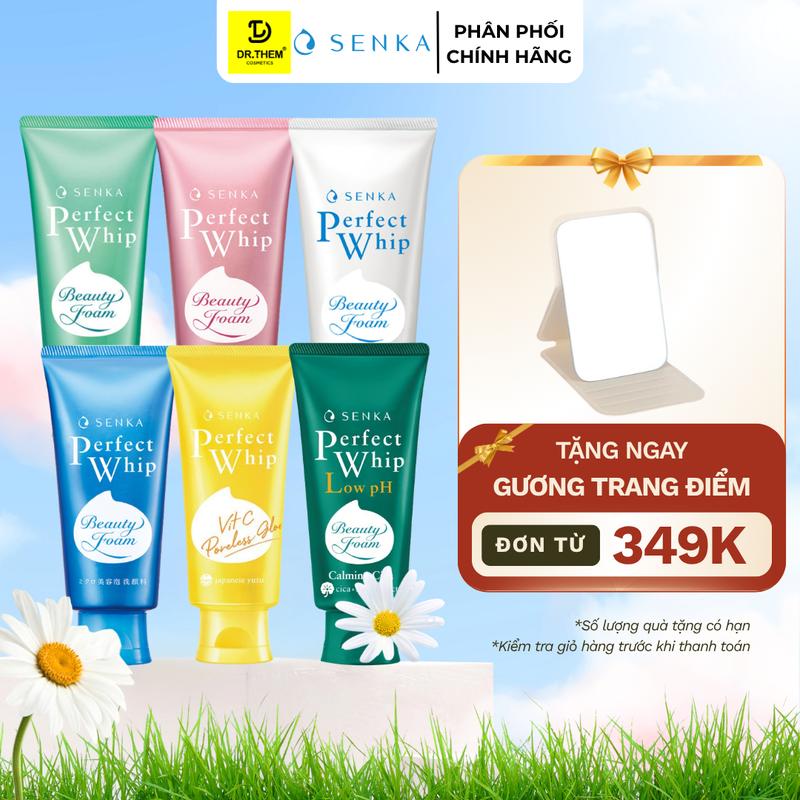 Sữa Rửa Mặt Senka Perfect Whip 100g & 120g