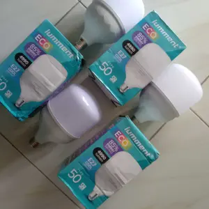 Paket 3 Pcs Lampu LED Jumbo 50 Watt Dan 40 Watt Cahaya Putih