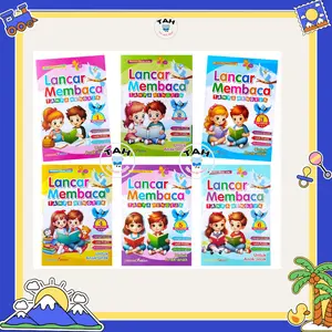 Buku Lancar Membaca Tanpa Mengeja (Paket Isi 6 Buku) - Lingkar Media Books