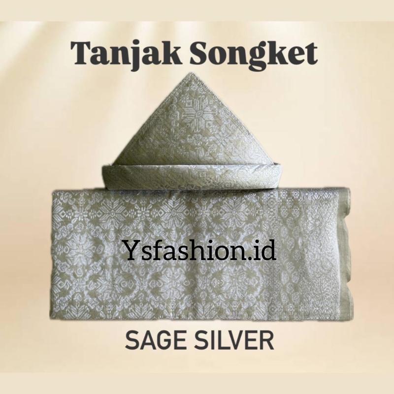 Product Introduction of Tanjak Songket Rumpak khas Pelembang adat Melayu Songket dan tanjak Dewasa 7