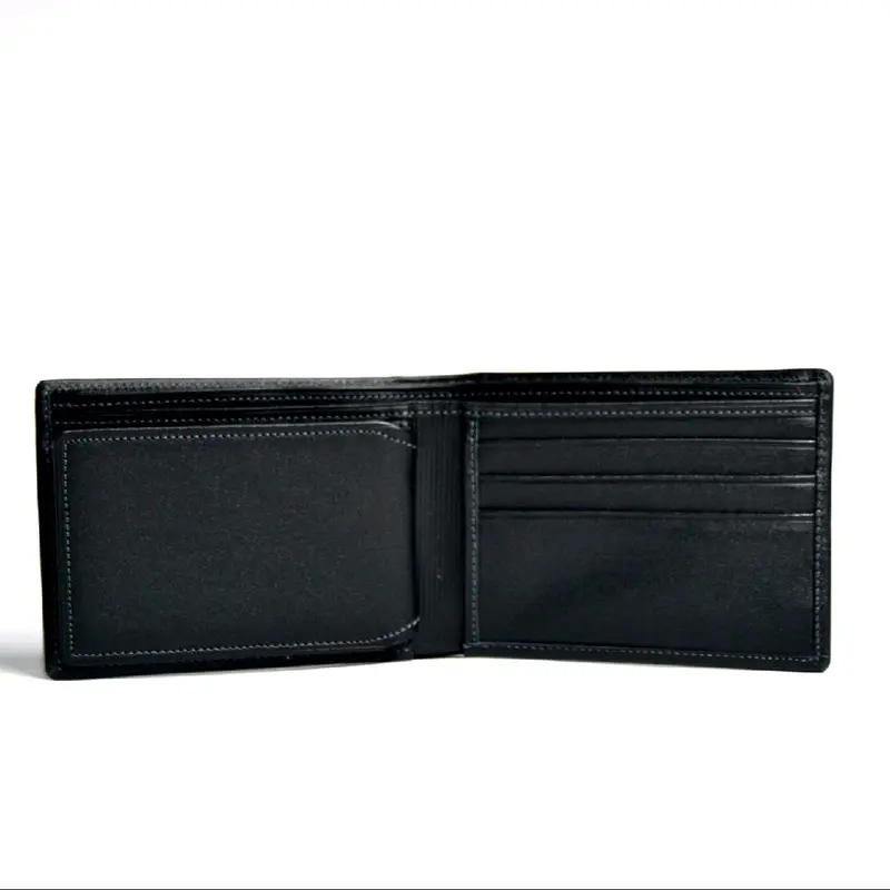 dr_leather - Dompet Lipat Pria 100% ORIGINAL Asli Kulit Dompet Kartu Uang Hitam 2