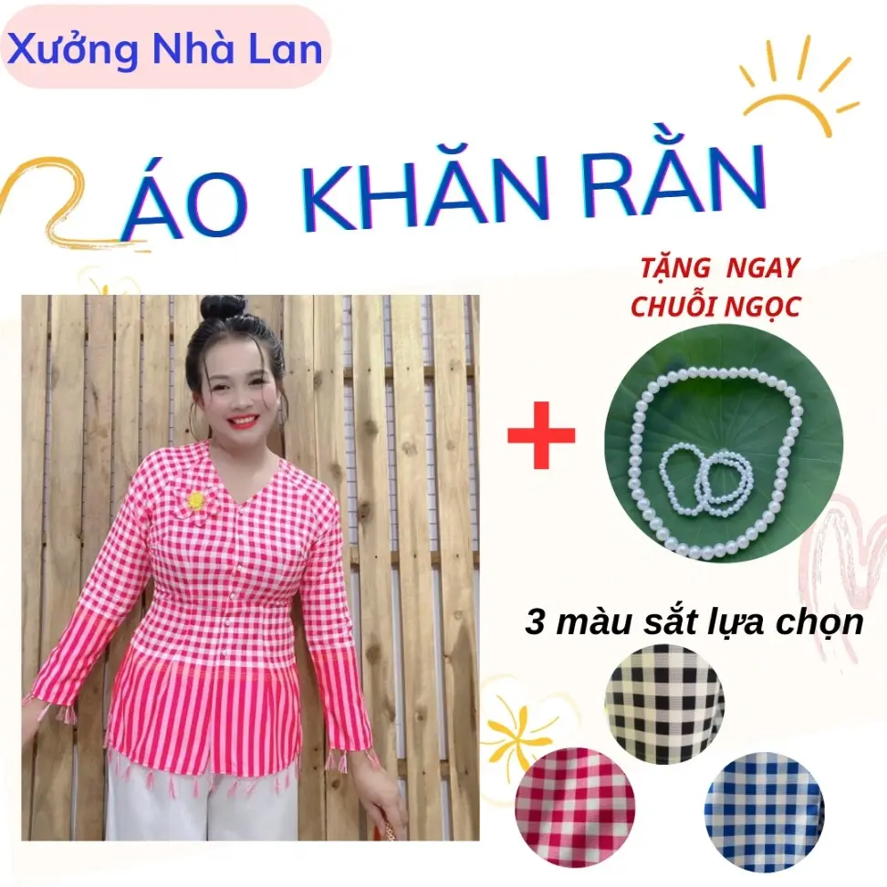 ÁO RỜI - BÀ BA KHĂN RẰN CỔ TIM - TAY DÀI