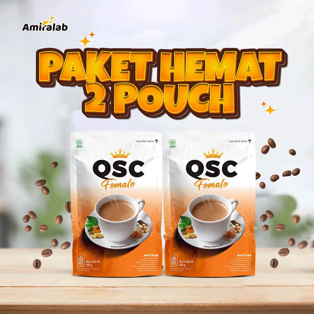 [LIVE] 2 POUCH QSC Female