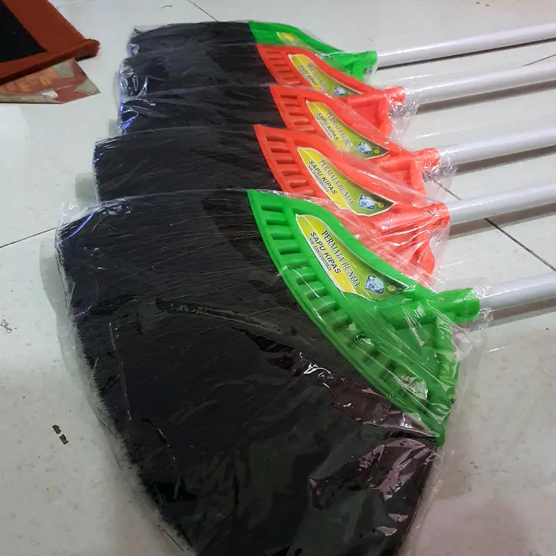 Sapu Lantai / Sapu Ijuk / Sapu Injuk / Sapu Kipas ukuran Besar Jumbo Tebal Anti Rontok 125 x 45 cm 3