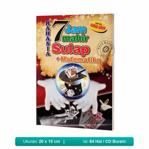 Rahasia 7 Jam Mahir Sulap + Matematika Buku Belajar Sulap