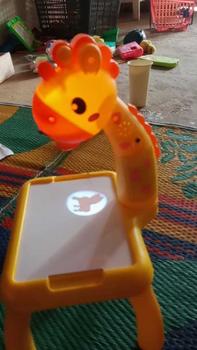 Product Review of Meja Belajar Projector Painting Meja menggambar Anak Mainan Furniture Edukasi Melukis Mewarnai Anak SPEEDS 025-3 from T**n Y**a 0