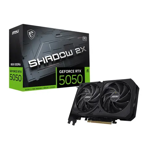 Card màn hình MSI RTX 5050 8G SHADOW 2X OC