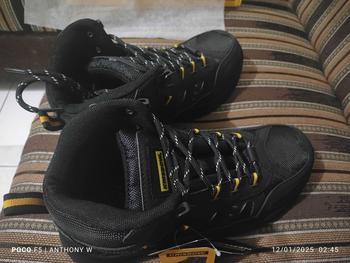 Product Review of SEPATU SAFETY SHOES NEMESIS 6INCH HITAM BLACK from A**y W**a R**r 1