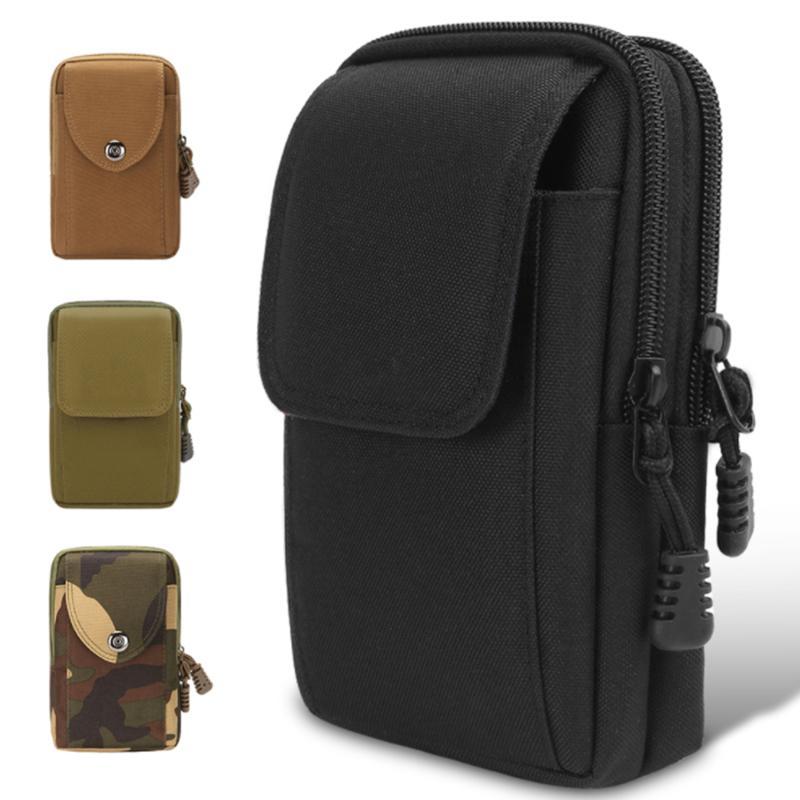 [Youth Zone]1PC Tactical Molle Pouch Belt Waist Bag Waist Bag Mobile Phone Coin Purse Pocket Belt  Pouch Pack Vintage Hip Bag Outdoor Sports Camping Hiking Bag 0
