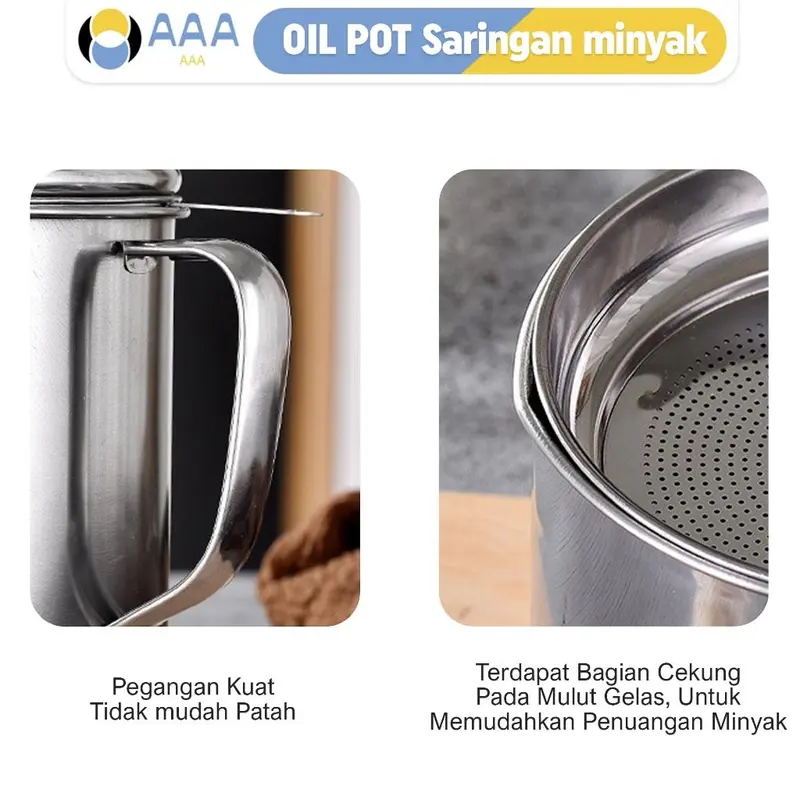 (AAA) Paket Combo Spesial Rak Bumbu Dapur + Botol Minyak 630ML + Oil Pot Minyak 1.3 L + Botol Bumbu kaca 7