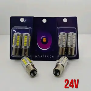 BOBLTECH Lampu Rem Kedip Led Bayonet 2 Kaki 24V strobo BUS TRUCK (1 Buah) Car