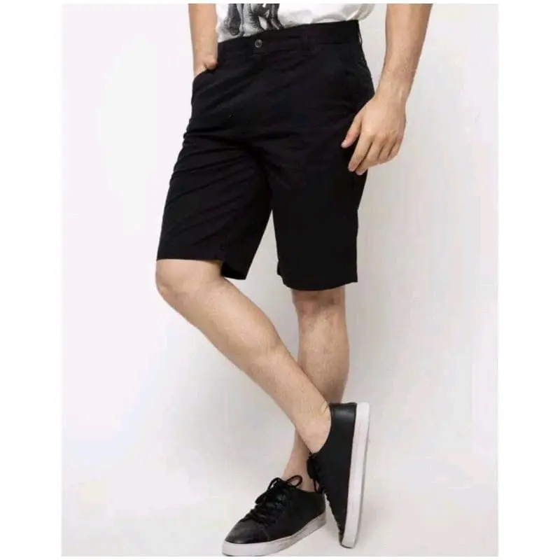 Celana Pendek Pria Chinos dari Katun Combed Twill Shorts Nyaman Santai nc Distro cowok Keren 3