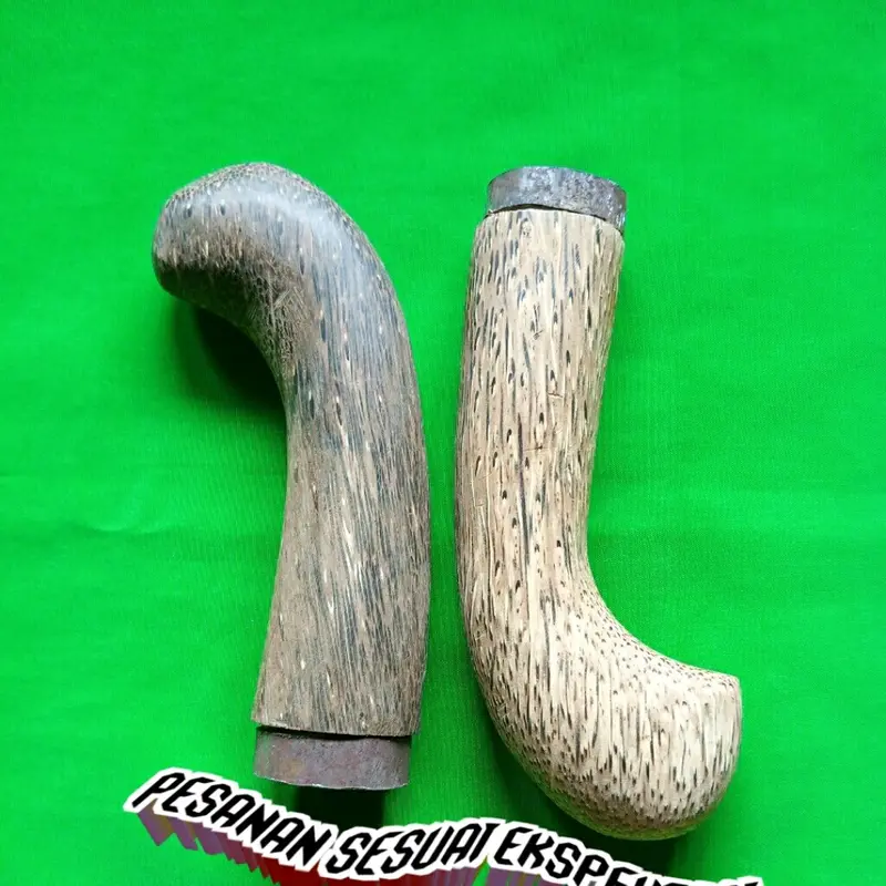 Gagang Golok Kayu Ruyung Aren Sangat Kuat 3