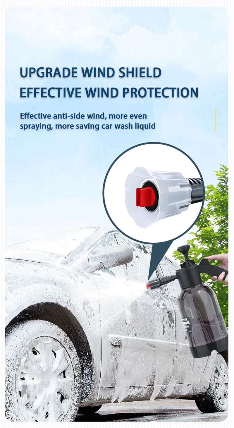 Product Introduction of SEAMETAL 2000ML Car Wash Foam Spray Household Foaming Machine 21