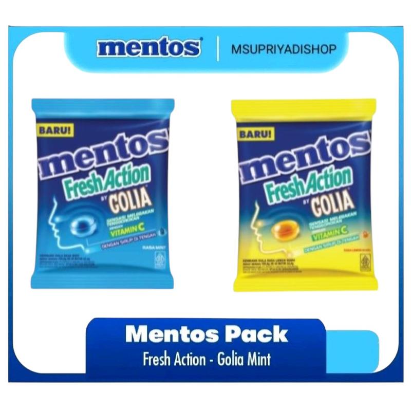 Mentos Golia Isi 42x2,5g - Permen Mint Cemilan 0