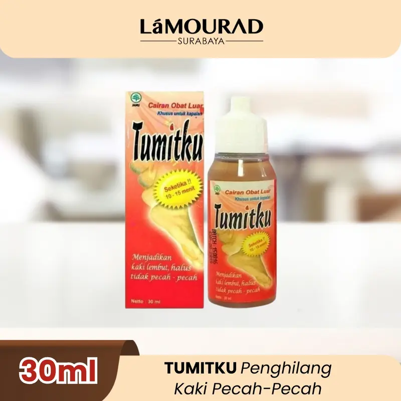 TUMITKU 30ml Obat Kaki Pecah-Pecah Kapalan Kering ORIGINAL BPOM 100% 0