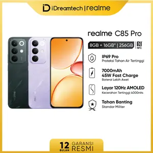 realme C85 Pro 8GB+256GB NFC | 7000mAh Battery | 7.79mm Slim Design | 120Hz Screen | Snapdragon 685 Processor
