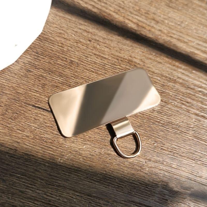 Klip Ponsel Konektor Lentur Baja Tahan Karat, Penghubung Tali Ponsel Anti Hilang, Casing Ponsel Universal Aksesoris Besi 8