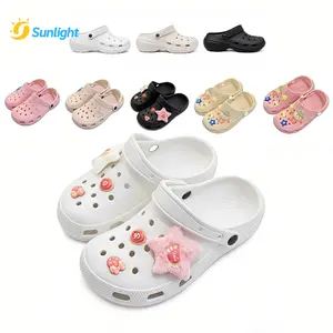 Sunlight - Sandal Baim Bakpao Selop Baim Tali Belakang Dengan Eva Nyaman Ringan Anti Slip Harian (Cewek Dan Cowok) 575M 5510M