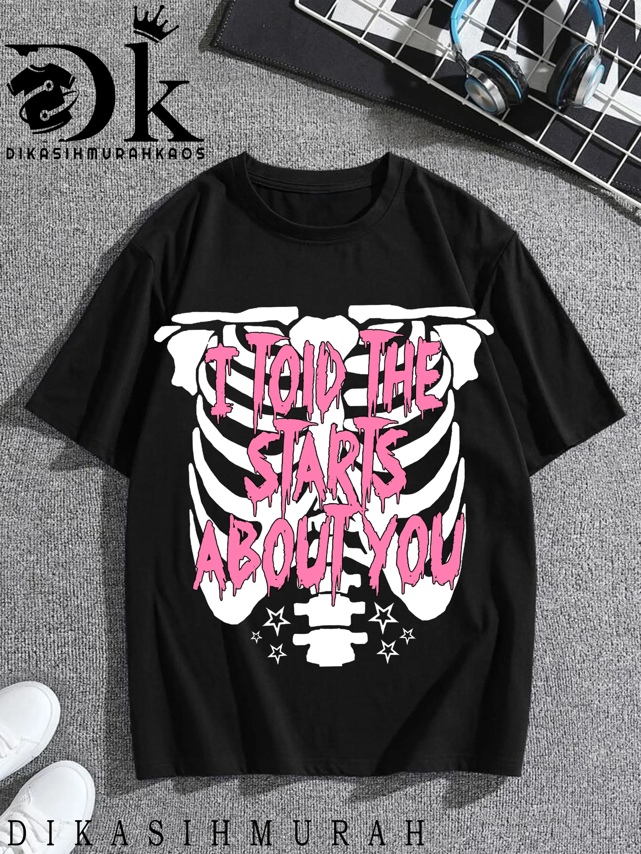 DIKASIHMURAH KAOS - T-Shirt gambar KAOS CASSUAL II Kaos gambar FF - DTF - Catton Combed 30s - Pria Dewasa - Unisex - Satuan/Lusinan - Bisa request foto dan nama - COD
