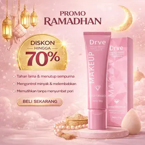 Drve Diamond Radiance Flawless Essence Foundation|skintint flawless makeup waterproof BPOM COD concealer menutupi mata panda noda hitam BB cream glowing tahan lama mencerahkan dan memberikan hasil natural