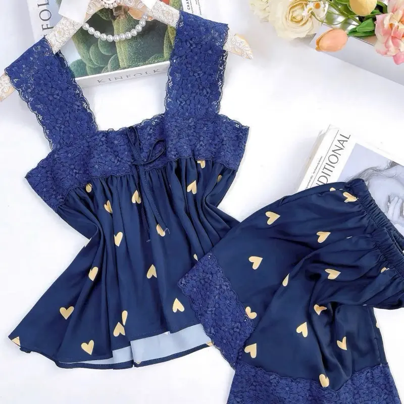 SÉC ĐỒ REN TAY CÁNH TIÊN VẢI GẤM XƯỚC IN HOẠ TIẾT 40-75kg CHO NỮ! | BigBuy360 - bigbuy360.vn