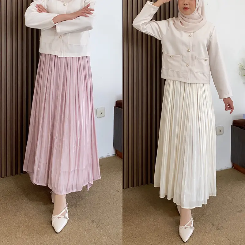 Aleka - (Tebus Murah) Claudia Skirt Casual Hari Raya (READY LANGSUNG KIRIM) 1